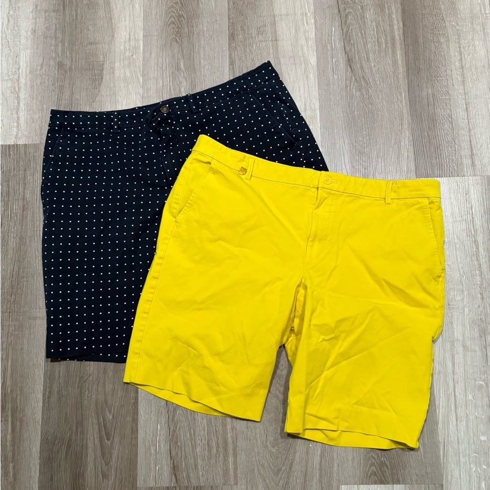 Lauren Ralph Lauren Yellow and Black Polka Dot women’s Shorts